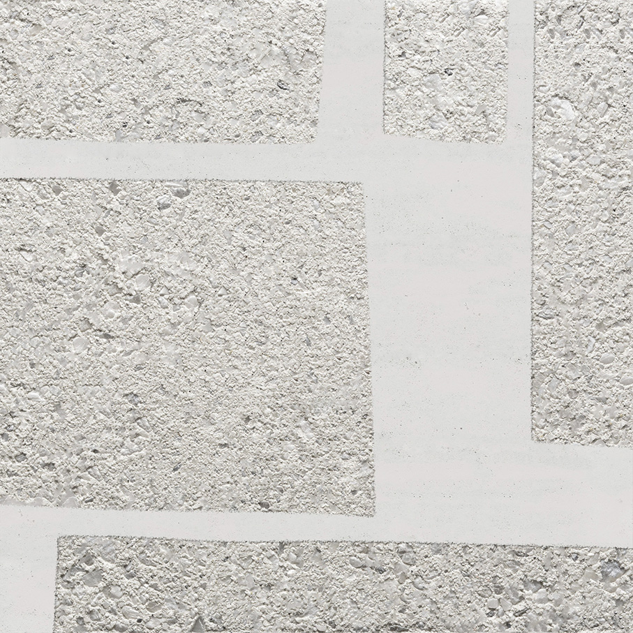 Atom cross white