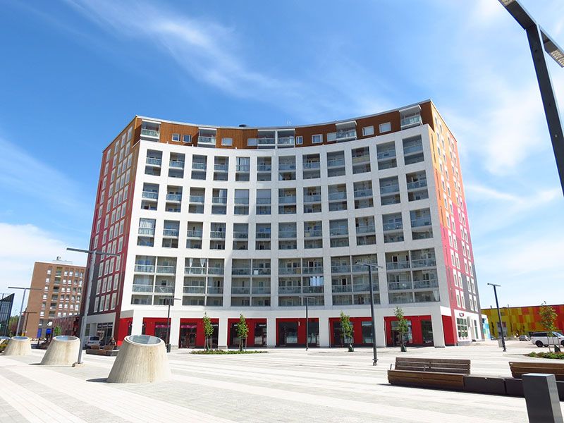 Graphic Concrete Colosseum City Center