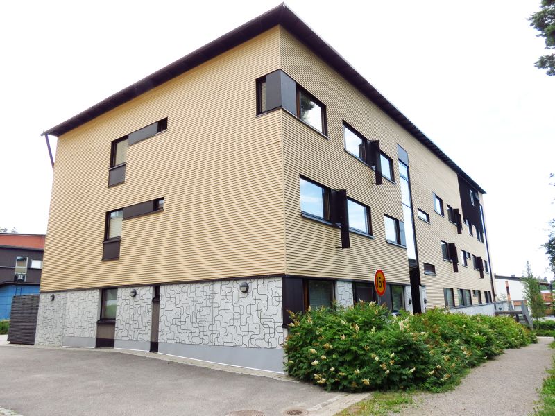 Graphic Concrete Omenapuisto Residential Building